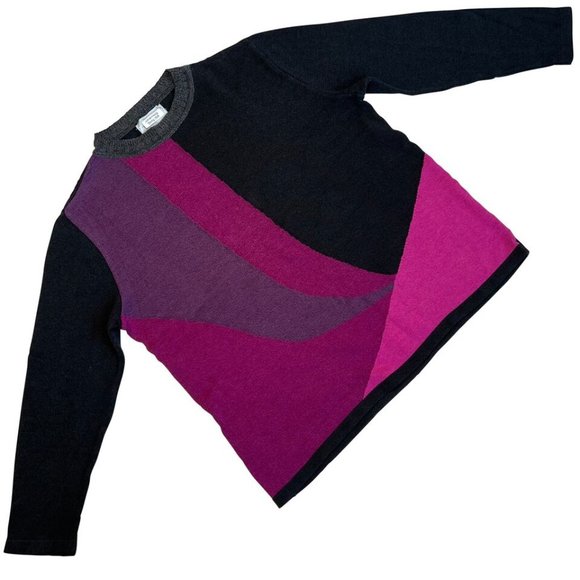 Faze (Germany) 80s Vintage Intarsia Knit Pullover Sweater : M - Picture 1 of 3